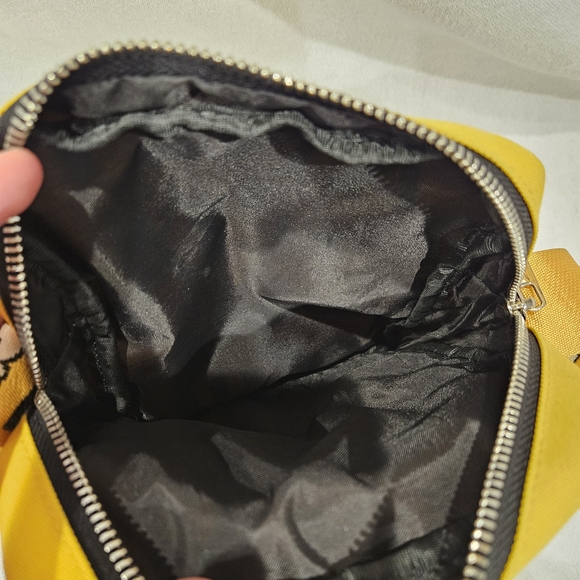 Anti Social Social Club Get Weird Yellow Crossbody Bag - Picture 7 of 8